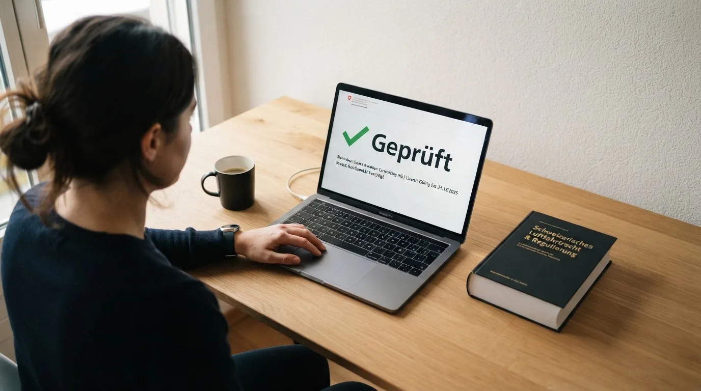 Amtliches Schreiben mit Stempel auf einem Schreibtisch neben einem Gesetzbuch — online casino gutschein codes